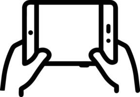 Hand icon symbol image illustration vector