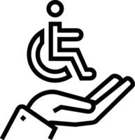 Hand icon symbol image illustration vector