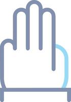 Hand icon symbol image illustration vector