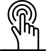 Hand icon symbol image illustration vector