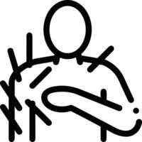 Hand icon symbol image illustration vector