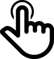 Hand icon symbol image illustration vector