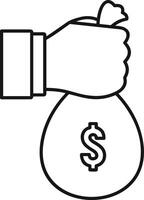Hand icon symbol image illustration vector