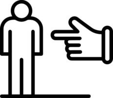 Hand icon symbol image illustration vector