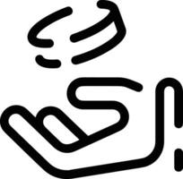 Hand icon symbol image illustration vector
