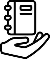 Hand icon symbol image illustration vector