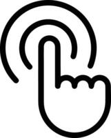 Hand icon symbol image illustration vector