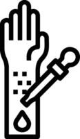 Hand icon symbol image illustration vector