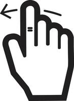 Hand icon symbol image illustration vector