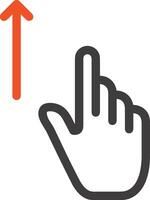 Hand icon symbol image illustration vector