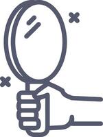 Hand icon symbol image illustration vector