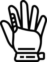 Hand icon symbol image illustration vector