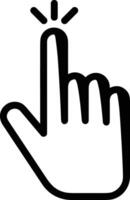 Hand icon symbol image illustration vector