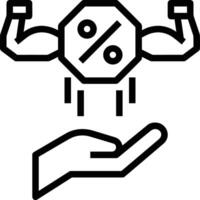 Hand icon symbol image illustration vector