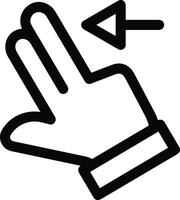 Hand icon symbol image illustration vector