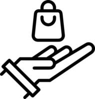Hand icon symbol image illustration vector
