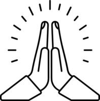 Hand icon symbol image illustration vector