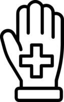 Hand icon symbol image illustration vector