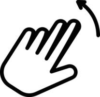 Hand icon symbol image illustration vector