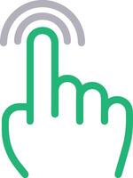 Hand icon symbol image illustration vector