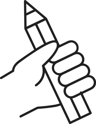 Hand icon symbol image illustration