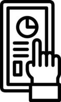 Hand icon symbol image illustration vector