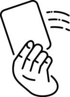Hand icon symbol image illustration vector