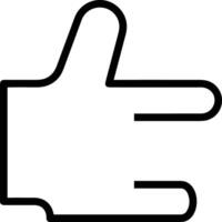 Hand icon symbol image illustration vector