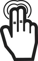 Hand icon symbol image illustration vector