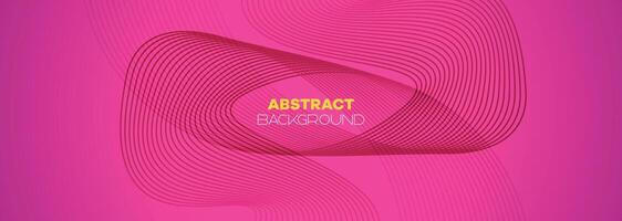Abstract pink, purple and violet gradient wave line web background. Orange, red smooth element swoosh speed wave modern stream background for banner, wallpaper, brochure, booklet vector