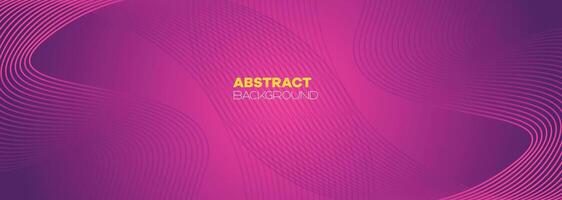 Abstract pink, purple and violet gradient wave line web background. Orange, red smooth element swoosh speed wave modern stream background for banner, wallpaper, brochure, booklet vector