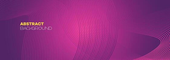 Abstract pink, purple and violet gradient wave line web background. Orange, red smooth element swoosh speed wave modern stream background for banner, wallpaper, brochure, booklet vector