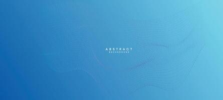 Abstract Navy Blue, Green Gradient Flowing Dot Waving Particle Geometric Technology Background. Sky Blue, Teal, Ocean Gradient Futuristic Dotted Wave Background For Science, cover, website, header vector
