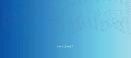 Abstract Navy Blue, Green Gradient Flowing Dot Waving Particle Geometric Technology Background. Sky Blue, Teal, Ocean Gradient Futuristic Dotted Wave Background For Science, cover, website, header vector