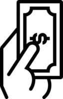 Hand icon symbol image illustration vector