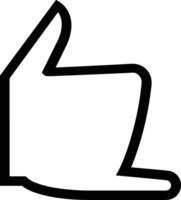 Hand icon symbol image illustration vector