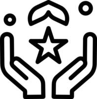 Hand icon symbol image illustration vector