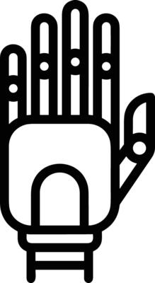 Hand icon symbol image illustration