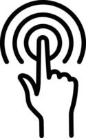 Hand icon symbol image illustration vector