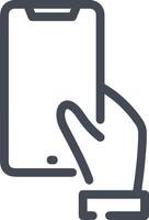 Hand icon symbol image illustration vector