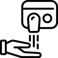 Hand icon symbol image illustration vector