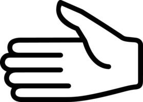 Hand icon symbol image illustration vector