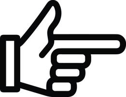 Hand icon symbol image illustration vector