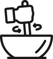 Hand icon symbol image illustration vector