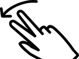 Hand icon symbol image illustration vector