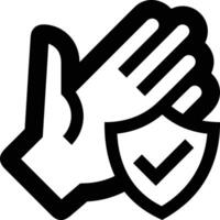Hand icon symbol image illustration vector