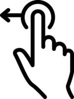 Hand icon symbol image illustration vector