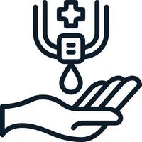 Hand icon symbol image illustration vector