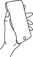 Hand icon symbol image illustration vector