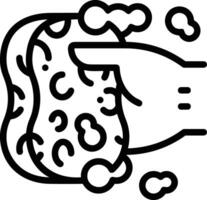 Hand icon symbol image illustration vector